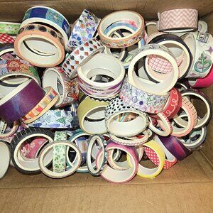 Cute Washi Tape Over 100 Rolls Decorative Craft Journal Planner